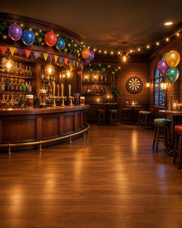 Beer Pub Bash background scene