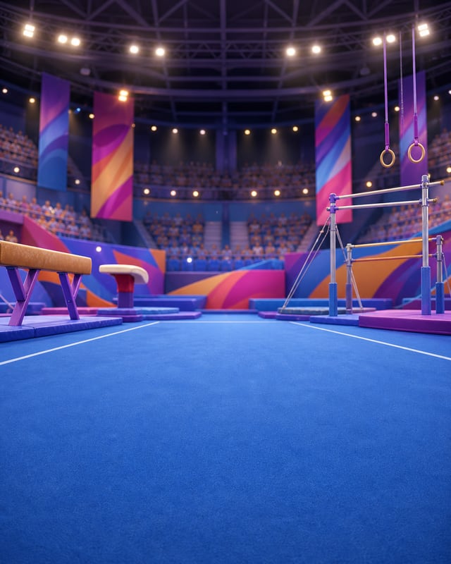 Gymnastics Arena background scene